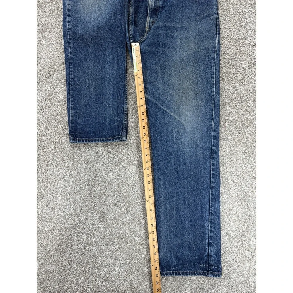 VTG Levis Signature Jeans Mens 36x33 Blue Authentics Regular Fit Straight Cotton